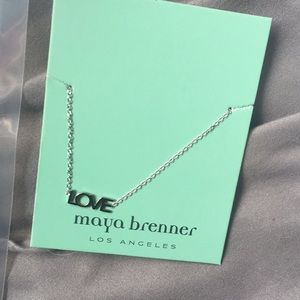 Maya Brenner LOVE bracelet